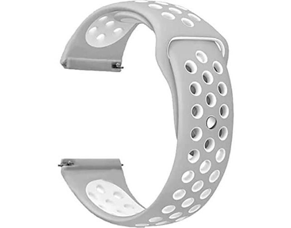 JBJ Silicone 19mm Replacement Band Strap with Metal Button Compatible with Noise Colorfit Pro 2, Storm Smart Watch &