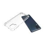 Transparent Back Cover for Samsung Galaxy A22 4G | Solid Shock Proof Bumper Hybrid Edge to Edge Protective | (Transparent)