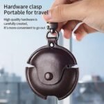Earbud Case Compatible with Boat Airdopes 161/163 / Cover with Soft Leather Skin, Shock-Absorbing Protective Case with