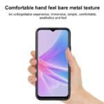 Back Cover for Oppo A58 5G - Silicone Black