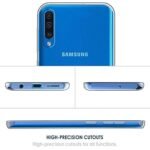 Transparent Soft Rubber Back Cover for Samsung Galaxy A70 (Transparent)