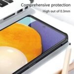 Shockproof Back Cover for Samsung Galaxy A32 4G (Transparent Black Border) -Eagle