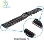 OMI Ultra Luxury Stainless Steel Metal Chain Strap Band 22mm for Galaxy Watch 3 (45mm) | Galaxy Watch 4.6cm | Gear S3