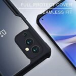 Back Case Cover for OnePlus 9 with Camera Protection | (TPU + PC | Matte Black) - Eagle