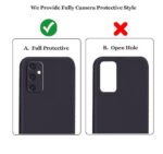 Liquid Silicone Back Cover Case for Samsung Galaxy A35 5G Shockproof TPU Soft Flexible with Camera Protection - Black