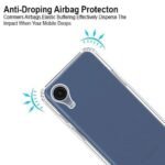 Transparent Back Case Cover for Samsung Galaxy A03 Core (Transparent)