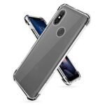 Redmi Note 6 Anti-Shock Bumper Corners Soft Back Case Full Protection 12D Transparent Cover