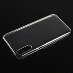 Transparent Back Cover for Samsung Galaxy A70 | Shockproof Silicone Back Case Cover (Transparent )