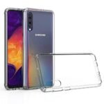 Transparent Back Cover for Samsung Galaxy A70 | Shockproof Silicone Back Case Cover (Transparent )