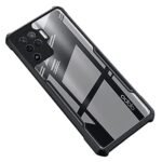 Back Cover for Oppo A94 | Shockproof Soft TPU Clear Transparent Black - Eagle