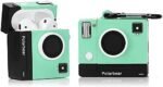 AirPods Pro Soft Silicone Protective Case 3D Design Shockproof Case Cover with Anti-Lost Metal Keyring Compatible for