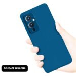 Back Cover For OnePlus 9 ( Silicone|Black )