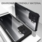 Back Cover for Oppo A94 | Shockproof Soft TPU Clear Transparent Black - Eagle