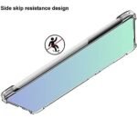 Silicon Shockproof Slim Back Cover Case for Vivo V21e 5G (Transparent)