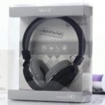 JBJ Wireless Bluetooth Over the Ear Headphone with Mic (Black)
