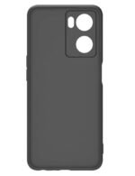 Oppo A57 5g Camera Protective Back Cover for Oppo A57 5g (Silicon | Black)