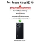 Basic Case for Realme Narzo N53 4G (Thermoplastic Polyurethane_Black) - Eagle