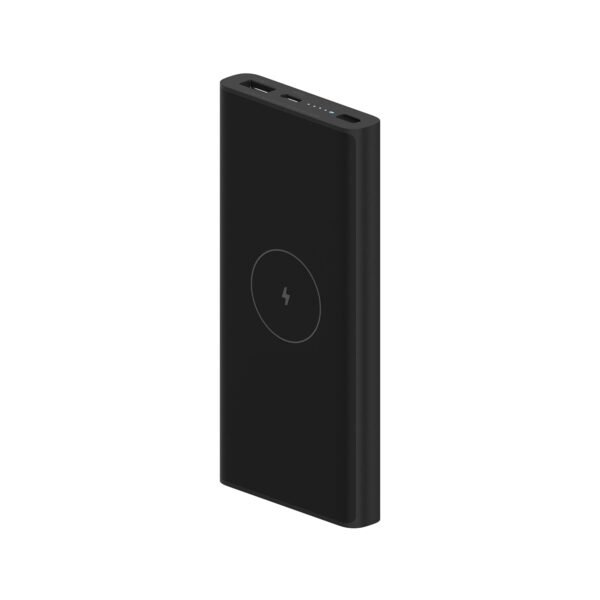 MI Lithium Ion Xiaomi Wireless Power Bank 10000mAh | 22.5W Fast Charging (USB-A) | 10W Wireless Charging | Fast Charging USB C Input Port -Black