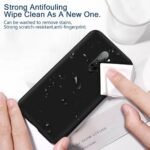 Vivo V30 Pro 5G Back Cover Camera Protection Cover, Liquid Silicon Case, Shockproof, Slim Phone Case (Silicone Black)
