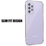 Ultra Clear Slim Silicone Back Cover Soft Case for Samsung Galaxy A33 5G | Best Camera Protection (Transparent )