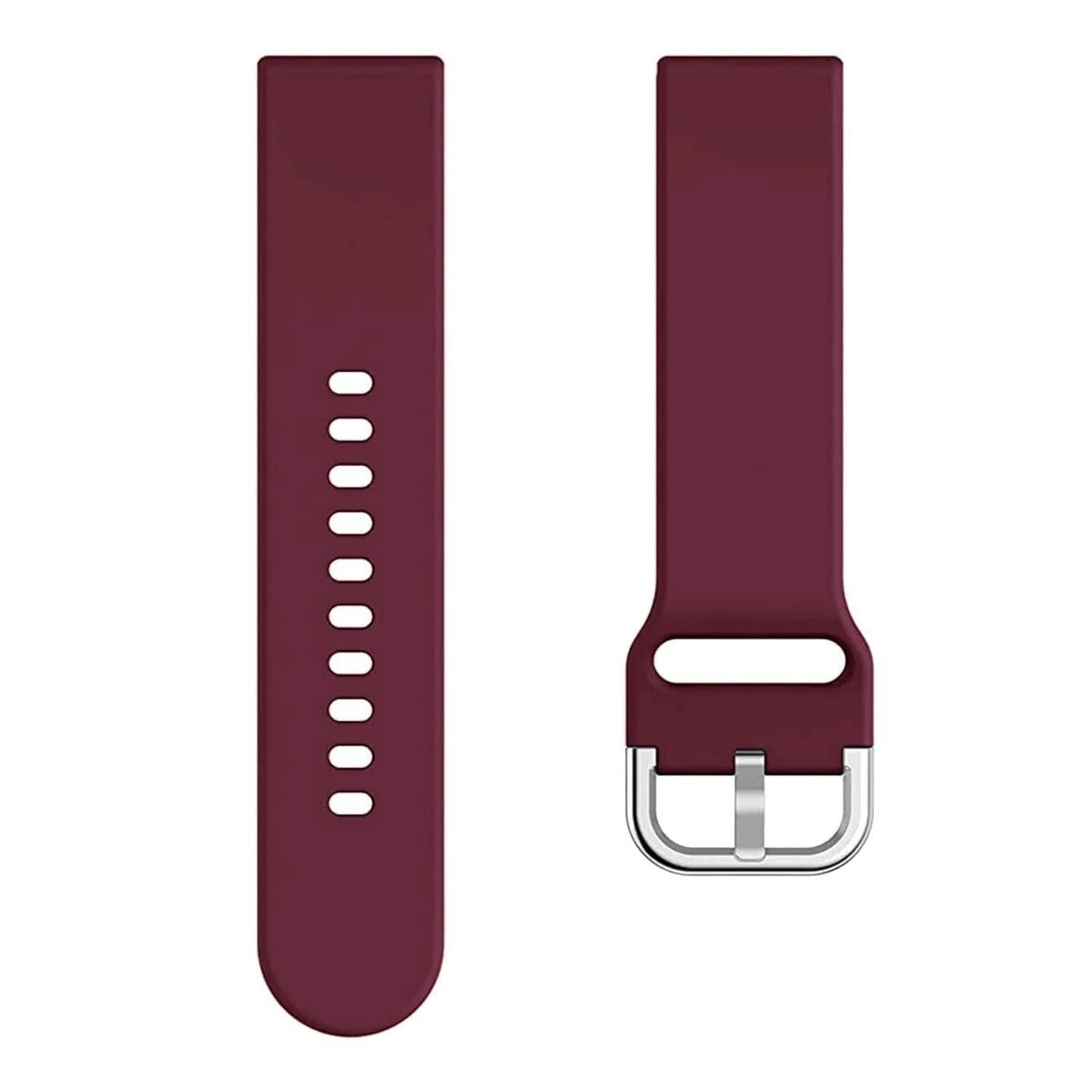 JBJ 19mm Flexible Sot Silicone Replacement Bands/Straps With Metal Hook Compatible with Noise Colorfit Pro 2, Boat