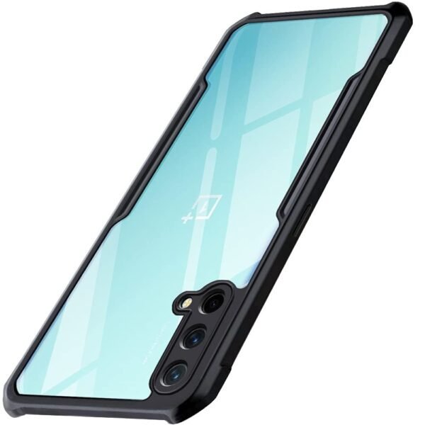 Back Cover Case for OnePlus Nord CE 5G (2021) (Crystal Clear | Shockproof | Hybrid TPU & PC -Eagle