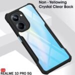 Back Cover Case for Realme 10 PRO 5G | 360 Degree Protection | Protective Design | Transparent Back (Eagle)