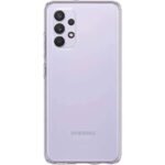Mobile Cover for Samsung Galaxy A72 | Shockproof Back Case with inbuilt Cushioned Edges | (Transparent)