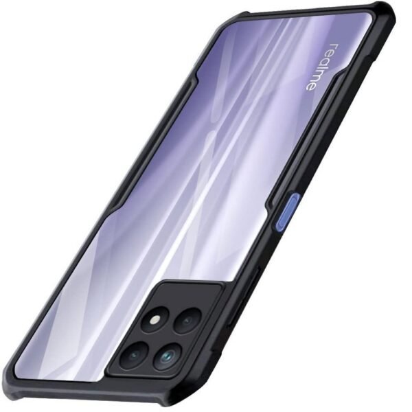 Back Cover Case for Realme 8i | 360 Degree Protection | Protective Design | Transparent Back (Eagle)