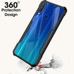 Shockproof Crystal Clear Back Cover for Vivo Y12/ Y15/ Y17/ U10 | 360 Degree Protection -Eagle