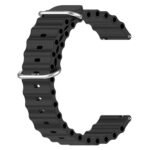 OMI 22MM Soft Silicone Ocean Loop Bands / Straps Compatible with Noise Colorfit Pulse 2 Max / Huawei GT2(46mm) / Honor