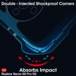 Realme Narzo 60 Pro 5G | 360 Degree Protection | Protective Design | Transparent Back (Eagle)