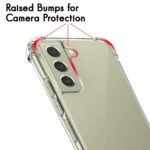 Back Cover Case for Samsung Galaxy S21 FE 5G|360 Degree Protection (Transparent)
