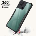 Shockproof Crystal Clear Back Cover Case for Redmi 10/Redmi 10 Power | 360 Degree Protection -Eagle
