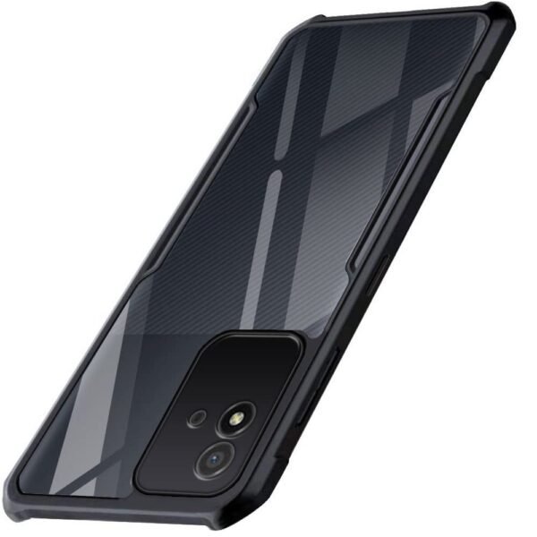 Back Cover Case for Realme Narzo 50i | 360 Degree Protection | Protective Design | Transparent Back (Eagle)