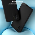 Back Cover For Redmi Note 10/ 10S (Silicone Black )
