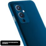 Back Cover For OnePlus 9 ( Silicone|Black )