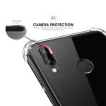 Samsung Galaxy A30 Transparent Cover | Shockproof Hybrid Protection Back Case Cover | Protective Soft Transparent