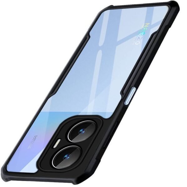 Back Cover Case for Realme Narzo N55 / Realme C55 | 360 Degree Protection | Shock Proof Design | Transparent Back (Eagle)