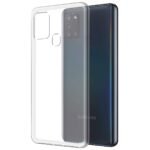 Back Cover for Samsung Galaxy A21s (Silicone | Transparent)