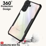 Back Cover Case for Samsung Galaxy M34 5G | 360 Degree Protection -Eagle