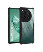 3 in 1 Combo Pack for OnePlus 12 5G – Eagle Black (Back Cover + Camera Lens Protector + Tempered Glass)