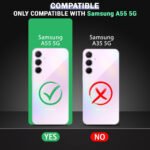 Samsung Galaxy A55 5G | Best Camera Protection | (Silicone, Transparent)