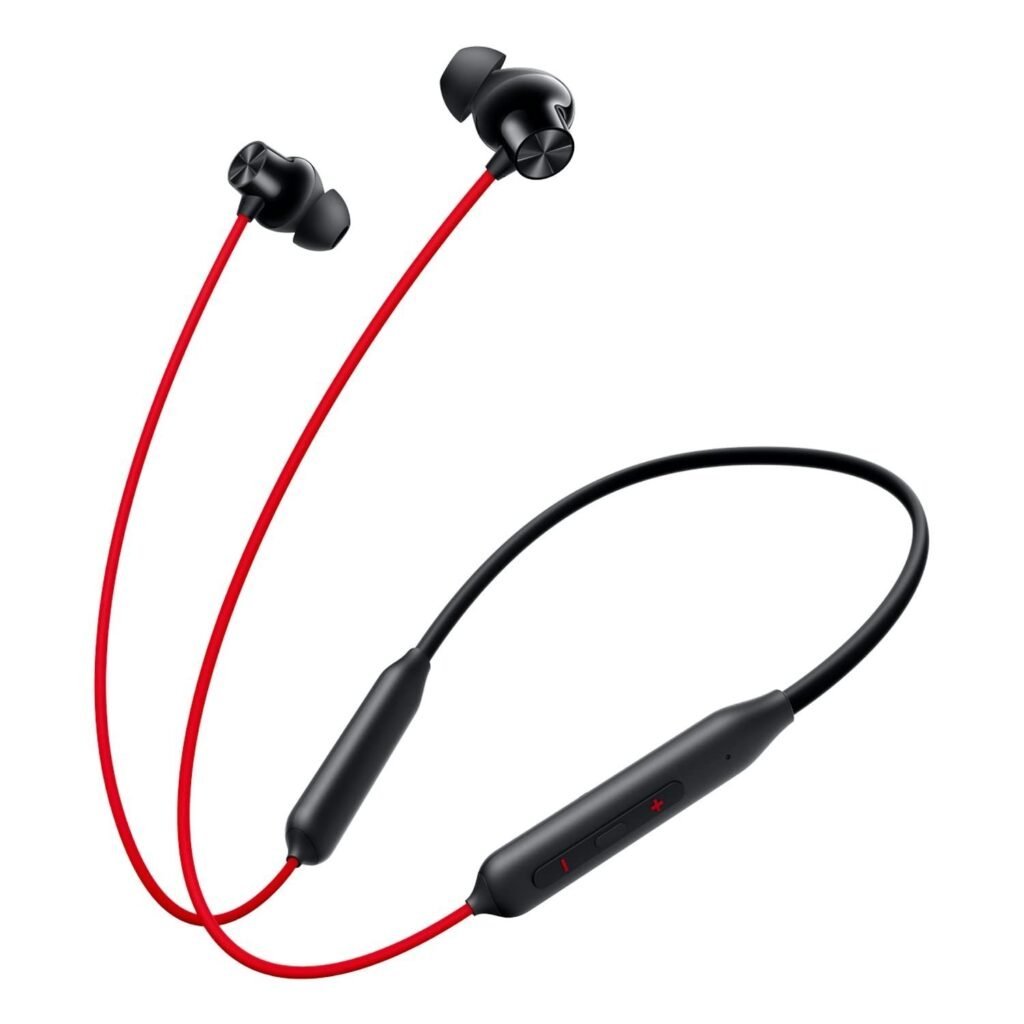 OnePlus Bullets Z2 Bluetooth Wireless Neckband in Ear Earphones with Mic, Bombastic Bass - 12.4 Mm Drivers, 10 Mins Charge - 20 Hrs