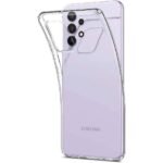 Mobile Cover for Samsung Galaxy A72 | Shockproof Back Case with inbuilt Cushioned Edges | (Transparent)