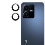 Combo pack for Back Cover Case for VIVO Y22 Eagle case| Camera Lens Protector & Tempered Screen Glass.