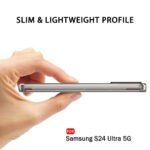 Solimo Back Cover for Samsung Galaxy S24 Ultra 5G (Silicone|Transparent)