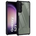 Shockproof Crystal Clear Back Cover Case for Samsung Galaxy S23 5G | 360 Degree Protection -Eagle