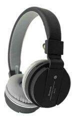 JBJ Wireless Bluetooth Over the Ear Headphone with Mic (Black)