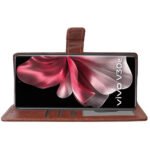 Flip for Vivo V30e 5G (Leather_Brown)